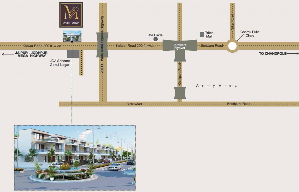 Images for Location Plan of NR Murli Villas