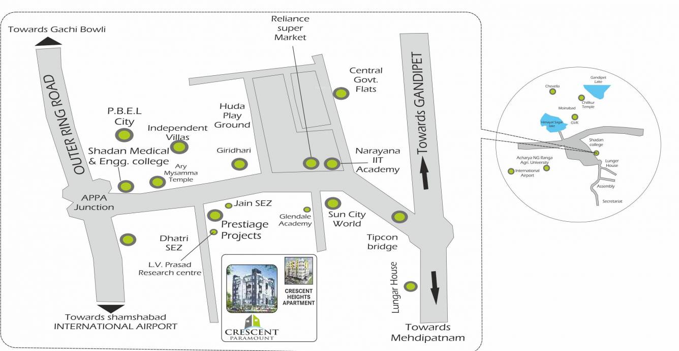 Images for Location Plan of Crescent Crescent Paramount