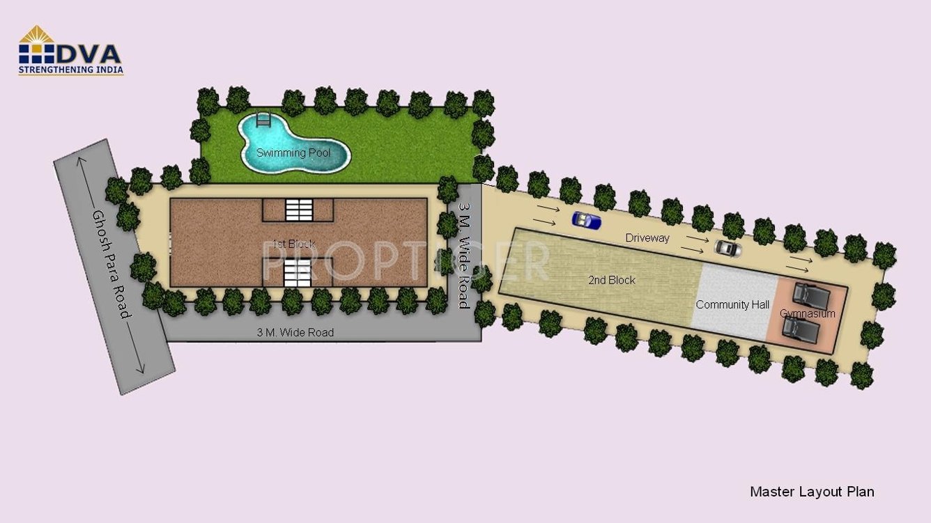 Images for Layout Plan of DVA Upahar