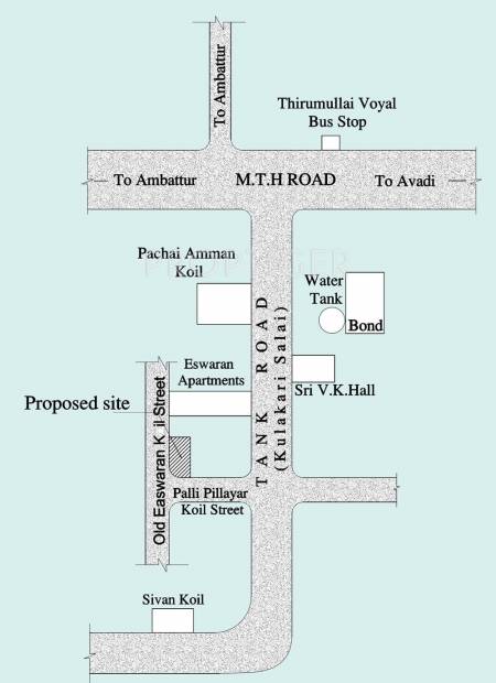 Images for Location Plan of SBA Associates Taraka