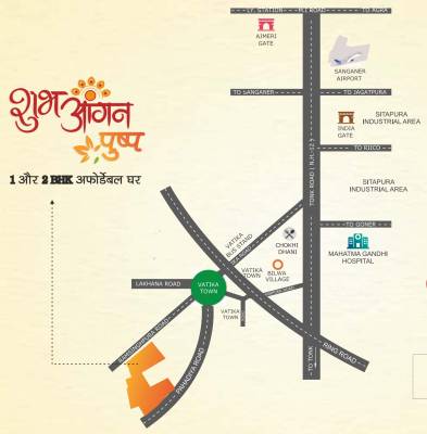 Images for Location Plan of Shree Ram Shubh Aangan Pushp