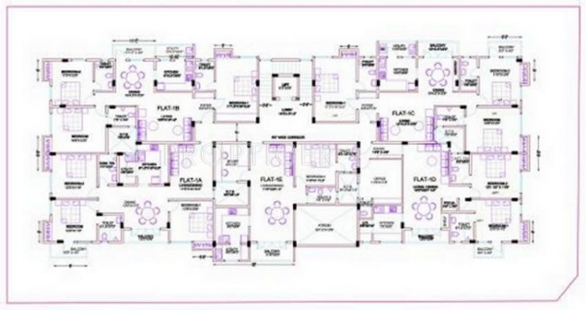 Images for Cluster Plan of Ramaniyam Real Estates Gatsby