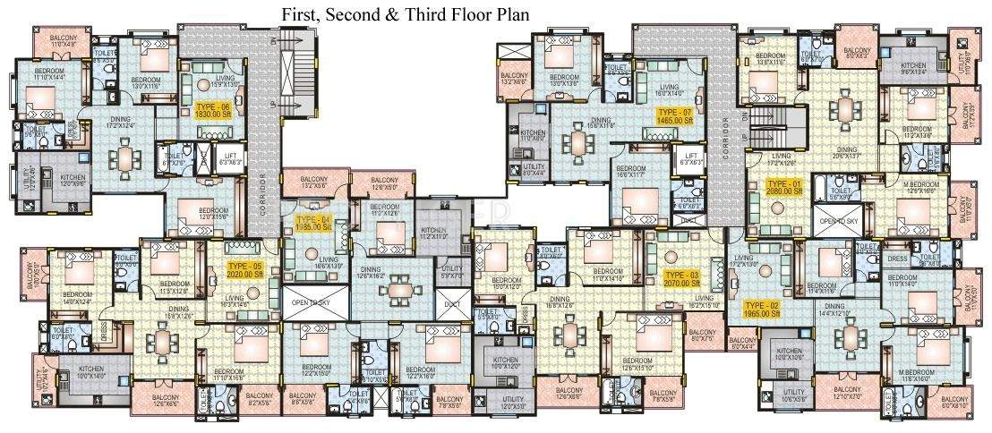 Images for Cluster Plan of Hoysala Dreamz