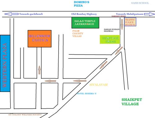  exotica Images for Location Plan of Millennium Exotica