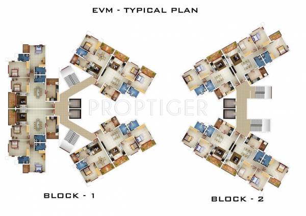 Images for Cluster Plan of Hoysala Hoysala Evm
