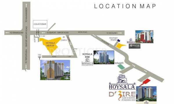 Images for Location Plan of Hoysala Hoysala Evm