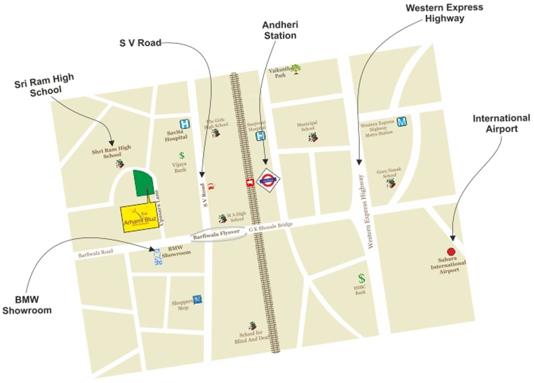 Images for Location Plan of Arham Shri Arham Bluz