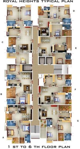  royal-heights Images for Cluster Plan of Hoysala Royal Heights