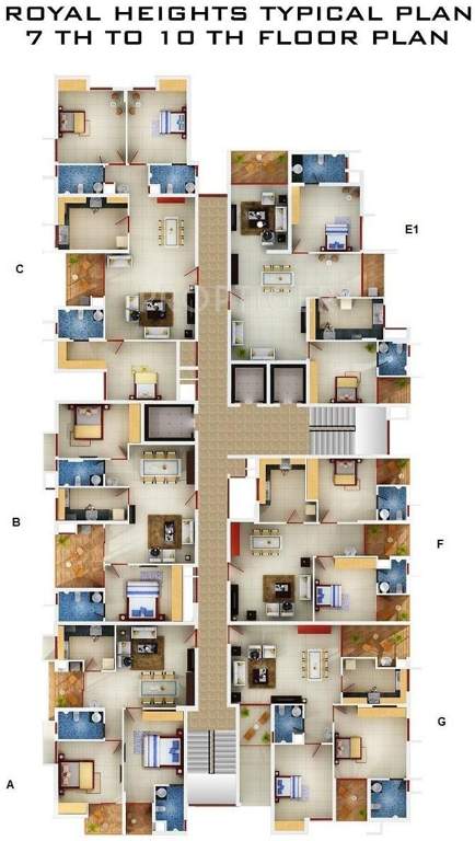  royal heights Images for Cluster Plan of Hoysala Royal Heights
