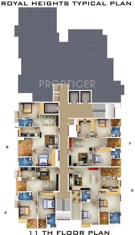 Images for Cluster Plan of Hoysala Royal Heights