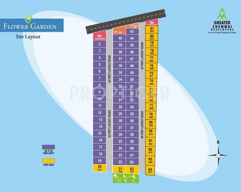  flower-garden Images for Site Plan of Greater Flower Garden