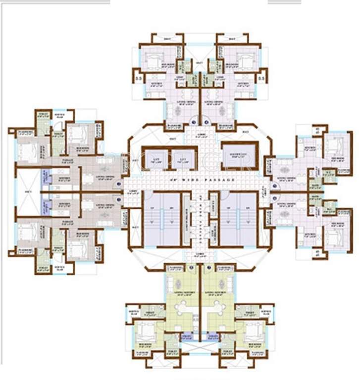 Images for Cluster Plan of Nirmal Lifestyle City Kalyan Thames