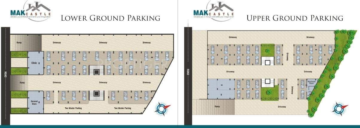  castle Images for Cluster Plan of MAK Castle