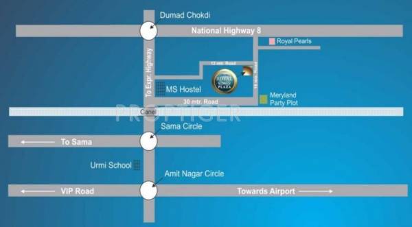 Images for Location Plan of Makhija Royal Plaza