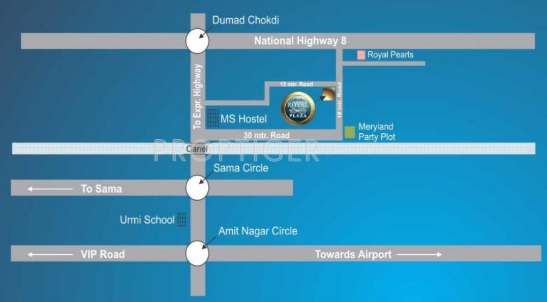 Images for Location Plan of Makhija Royal Plaza