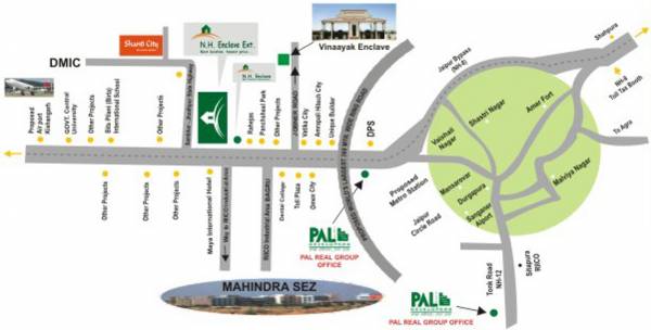 Images for Location Plan of Pal NH Enclave Ext