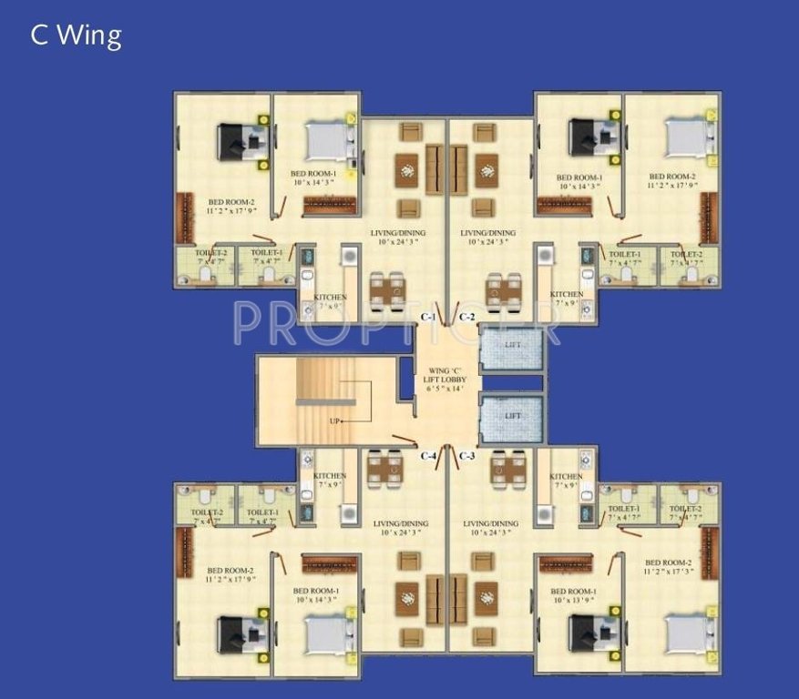 Images for Cluster Plan of Akar Pinnacle