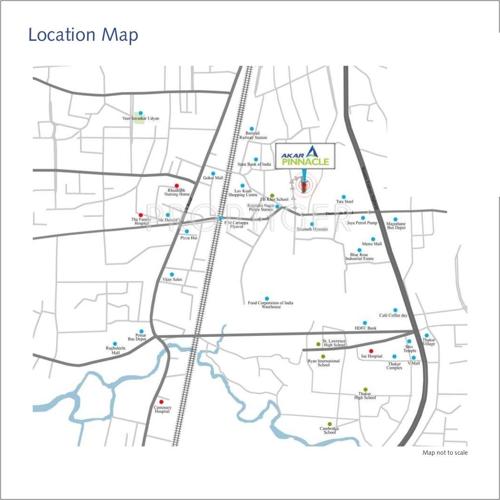  pinnacle Images for Location Plan of Akar Pinnacle