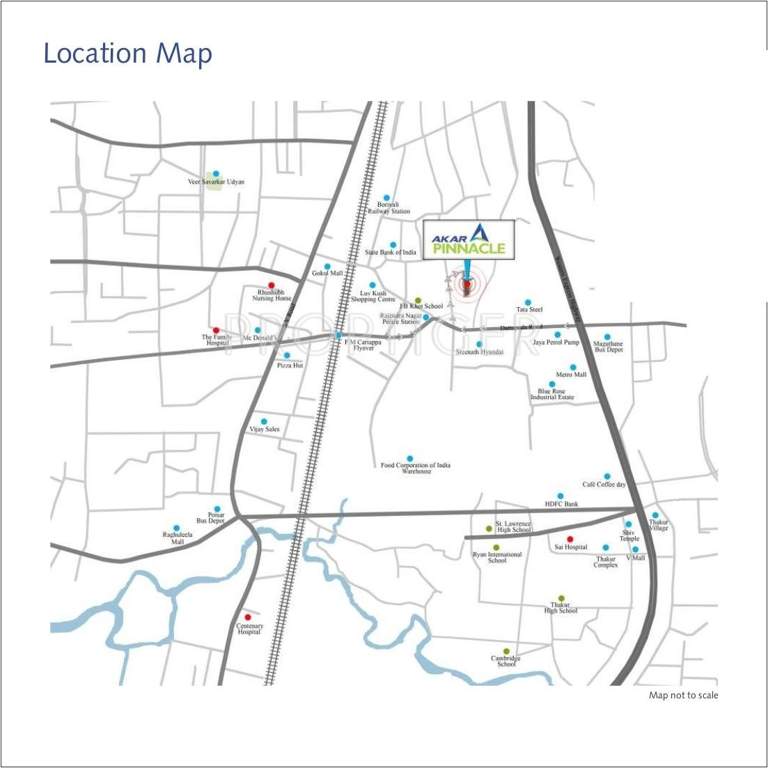  pinnacle Images for Location Plan of Akar Pinnacle