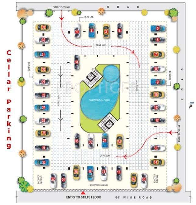 Images for Cluster Plan of Samskruthi Foundations Samskruthi Prangan