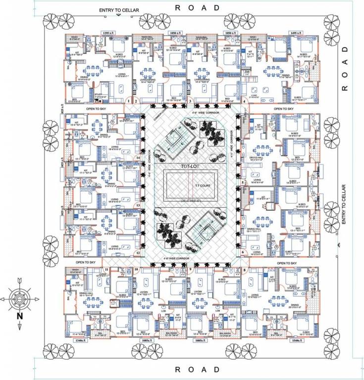 Images for Cluster Plan of Samskruthi Foundations Samskruthi Prangan