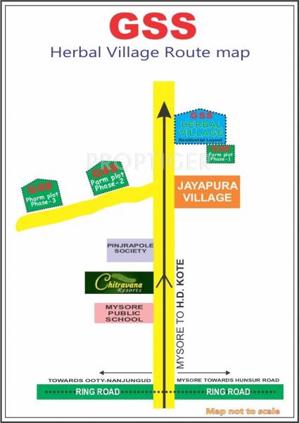 Images for Location Plan of GSS Herbal Village Images for Location Plan of GSS Herbal Village