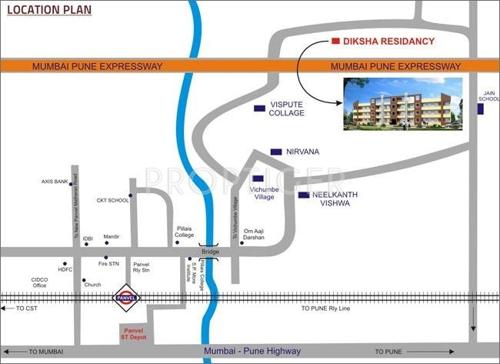  residency Images for Location Plan of Diksha Residency