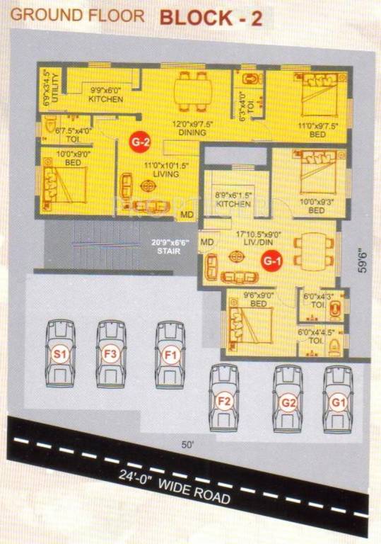 Images for Cluster Plan of Hi Astraa Garden