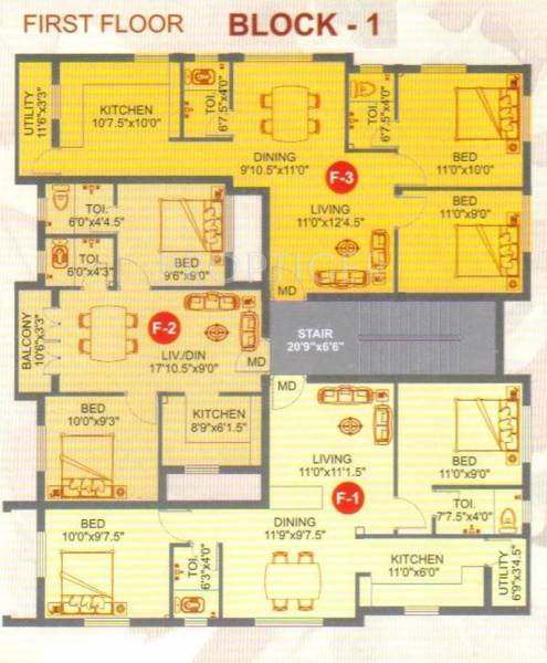 Images for Cluster Plan of Hi Astraa Garden