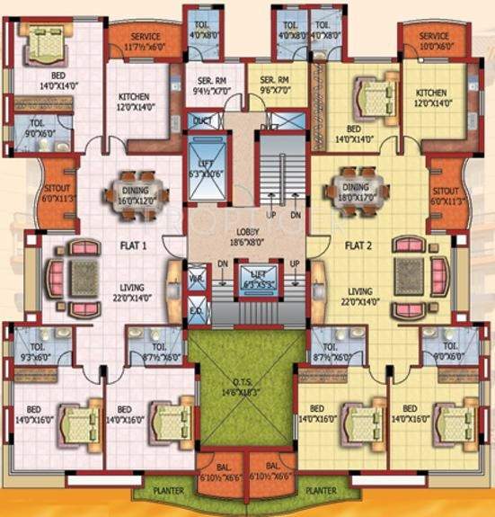 Images for Cluster Plan of Maruthi Sindur Sunshine