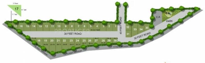 i1 Properties Surya Greens Site Plan