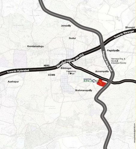 Images for Location Plan of Renuka Renuka Regional Ring Road City