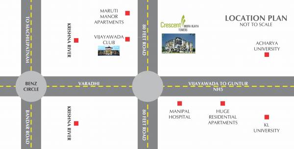 Images for Location Plan of Crescent Indra Vijaya Towers
