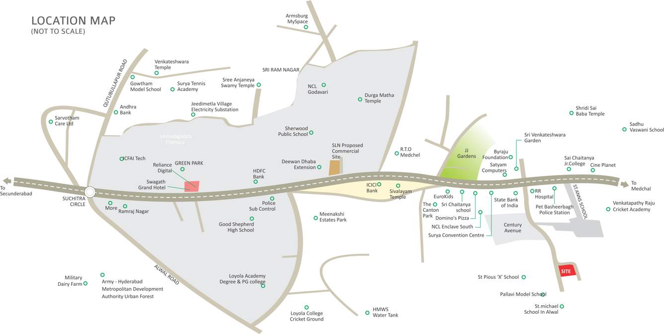 urbana Images for Location Plan of SLN Urbana