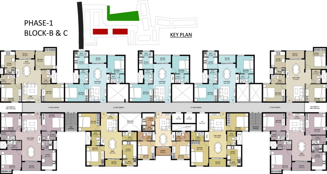 Images for Cluster Plan of Radiance Realty Liberty
