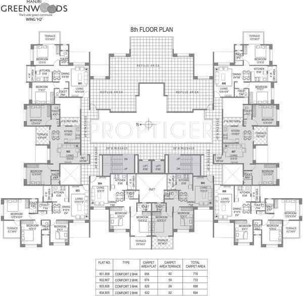 Images for Cluster Plan of Magnus Manjri Green Woods