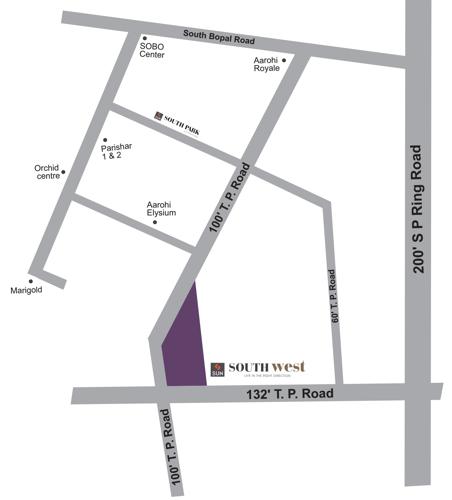 Images for Location Plan of Sun South West south-west Images for Location Plan of Sun South West