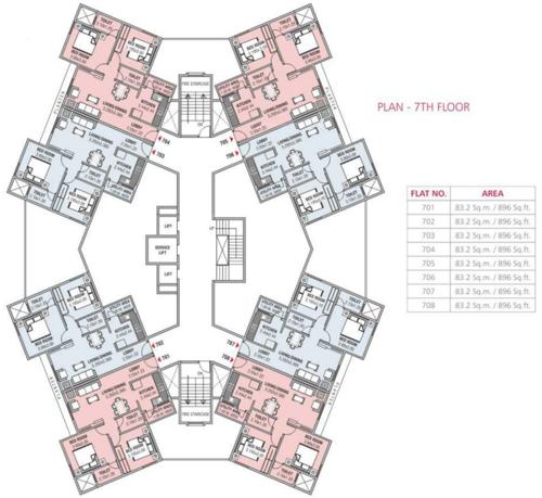  tulip Images for Cluster Plan of Pioneer Tulip