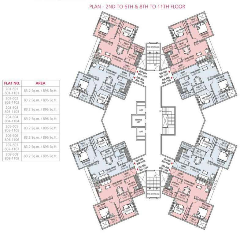 Images for Cluster Plan of Pioneer Tulip