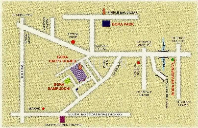 Images for Location Plan of Bora Samrudhhi