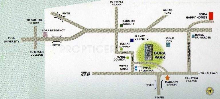  park Images for Location Plan of Bora Park