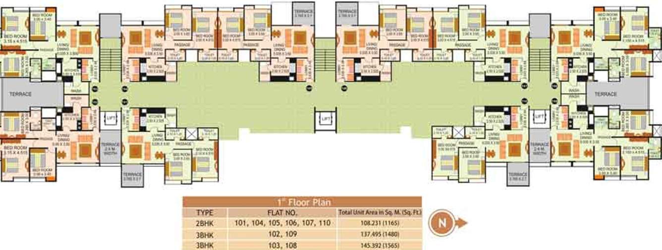 Images for Cluster Plan of Pioneer Pioneers K Square
