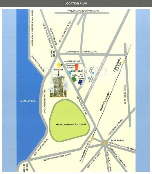 Images for Location Plan of Lokhandwala Infrastructure Harmony