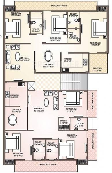 Images for Cluster Plan of Arihant Kunj