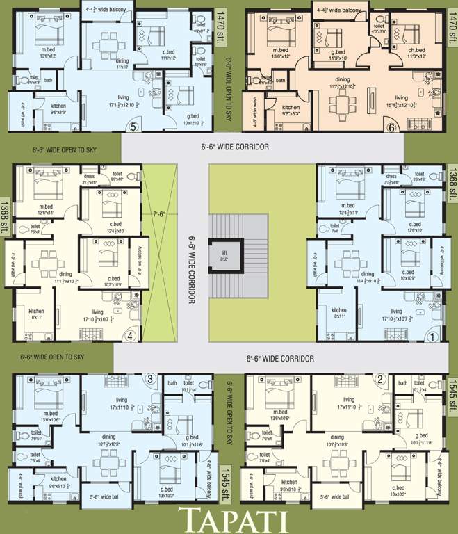  ocean greens Images for Cluster Plan of Lakshmi Ocean Greens