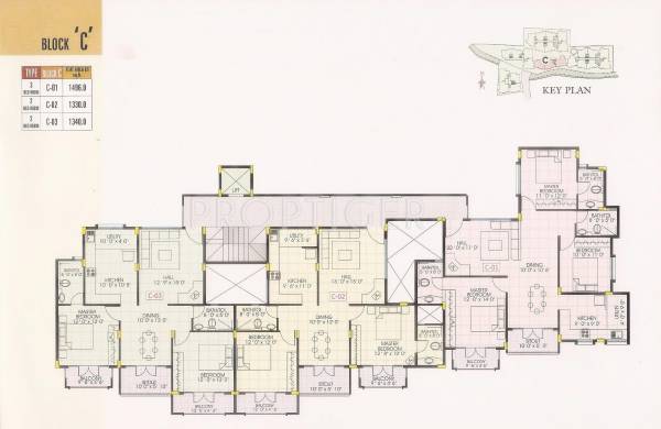  century Block C Cluster Plan