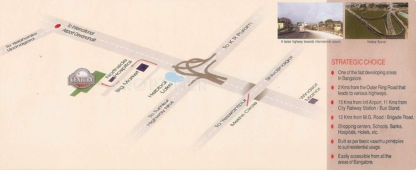  century Images for Location Plan of Chitrakut Century