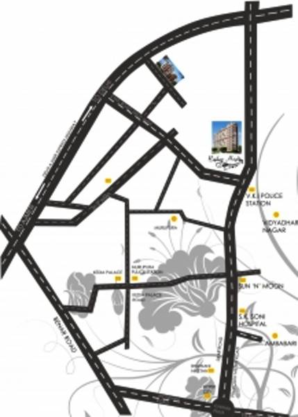 Images for Location Plan of Shree Ram Rajdeep Heights