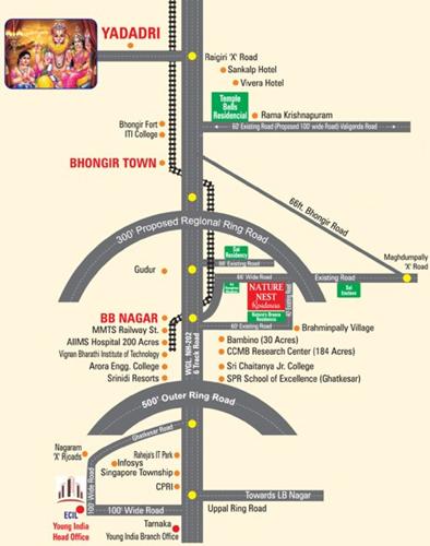  nature-nest-residencia Images for Location Plan of Young Nature Nest Residencia
