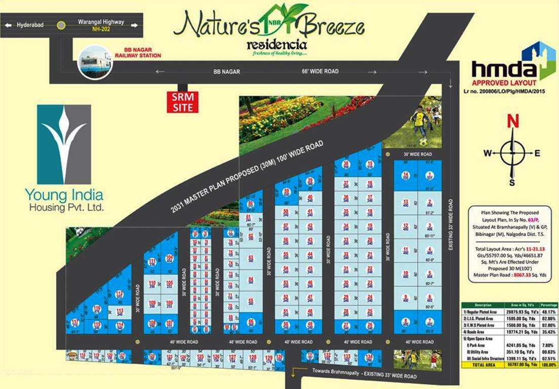 Images for Layout Plan of Young Nature Breeze Residencia